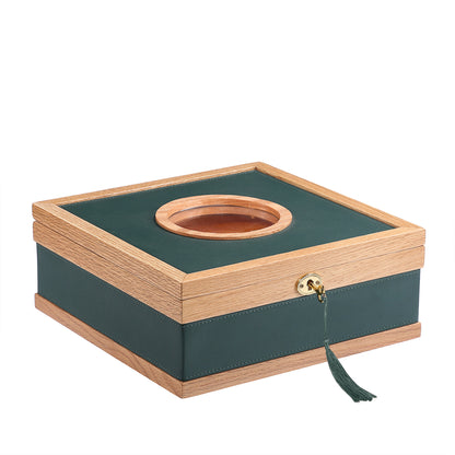 Depotnaro Wooden Gift Presentation Box - Green - View 2