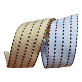 Depotnaro 25mm Double-Sided Polka-Dot Gift Ribbon - 3 Rolls - Khaki - View 1