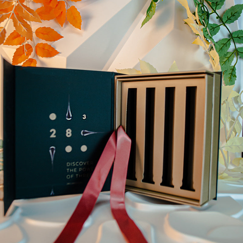Depotnaro Two-Layer Flip-Top Cosmetic Gift Box - View 3