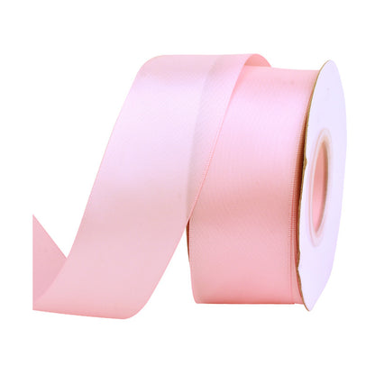 Depotnaro 100mm Single-Sided Satin Gift Ribbon - 4 Rolls - Soft Pink - View 2